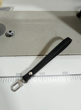 双面头层牛皮荔枝纹黑色手包带子手抓包腕带手绳纯皮十字纹手挽带