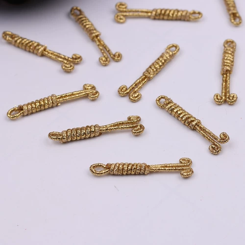 Золотая шелковая бабочка для тела катя