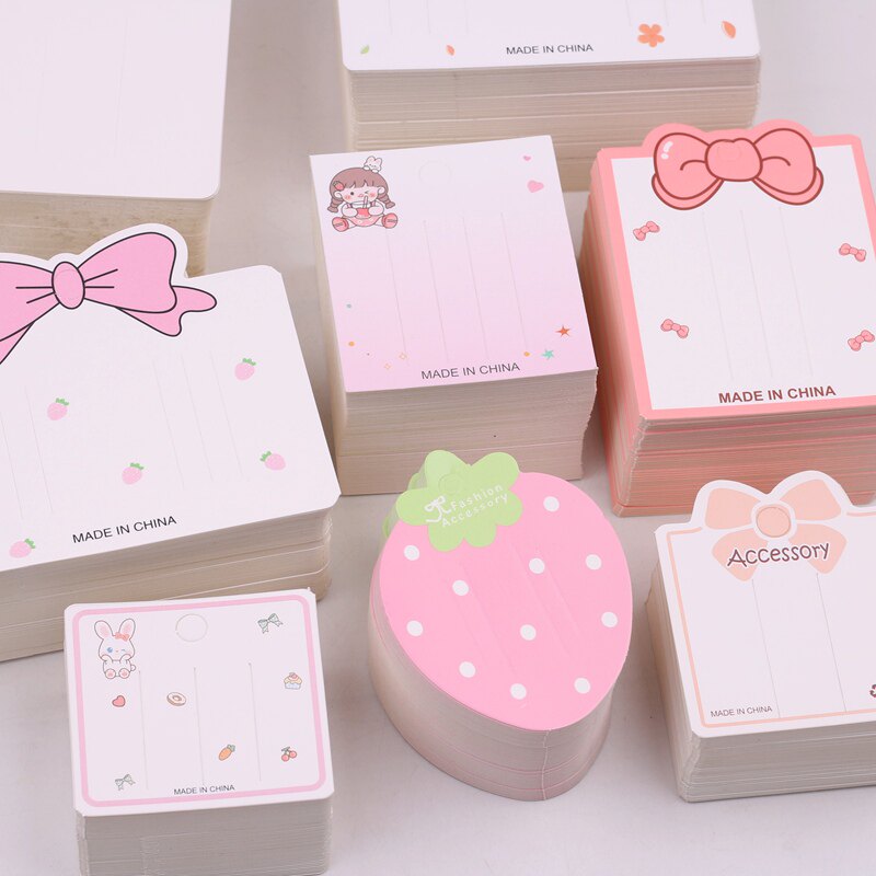 新款韩版发饰卡纸 手工蕾丝蝴蝶结工字卡 方卡 头饰发夹饰品卡片,淘宝优惠券,粉丝福利购,淘宝优惠卷