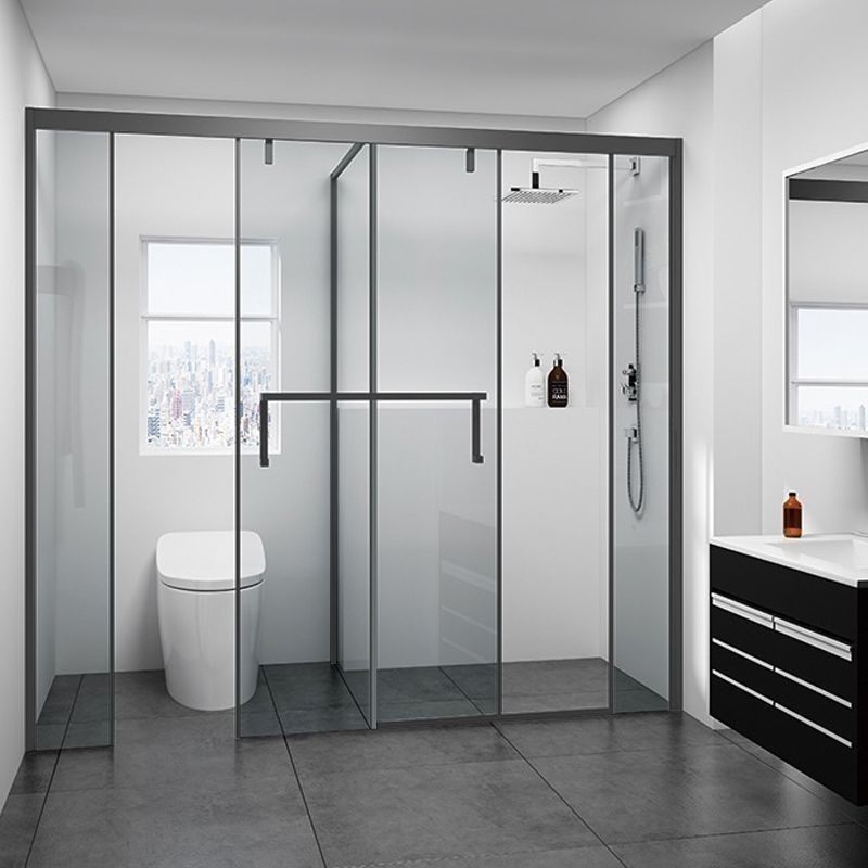 定制淋浴房T形一门两用玻璃推拉门卫生间干湿分离304不锈钢隔断,淘宝优惠券,粉丝福利购,淘宝优惠卷