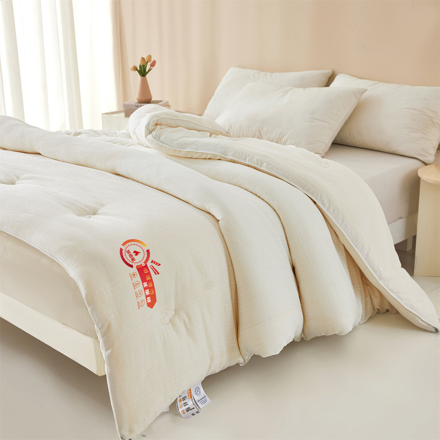 腈纶提花保温被加厚保暖春秋被子被芯学生宿舍单人发热被2025新款,淘宝优惠券,粉丝福利购,淘宝优惠卷