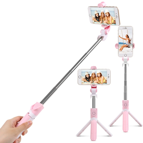 Huawei, xiaomi, oppo, apple, мобильный телефон, портативный штатив, телескопическая совместимая универсальная трубка, bluetooth, дистанционное управление