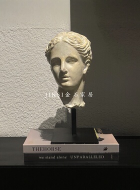 中古风法式欧式人物雕塑雕像做旧人像艺术古典人体摆件售楼处饰品