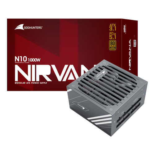 长城猎金N8/N10/N20金牌全模组850W/1000W/2000W/ATX3.1静音电源 - 图0