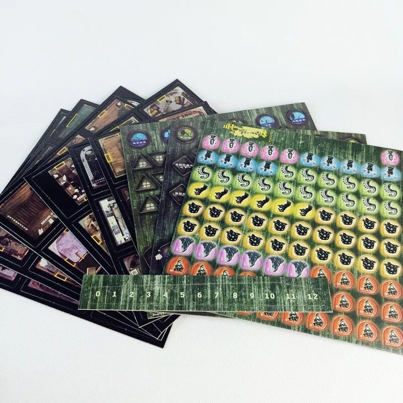 小黑屋桌游卡牌山屋惊魂扩展中文新版增8剧本