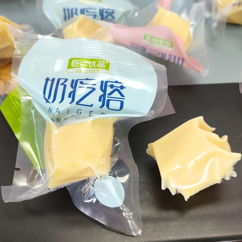 奶疙瘩巨牛优品250克内蒙古特产奶酪块儿童成人休闲零食奶制品 - 图2