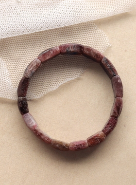 漫步于绵长的青石板路-碧玺手排