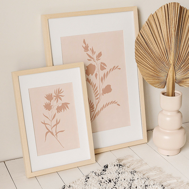 实木相框挂墙16 20寸A3A4海报素描拼图简约装裱画框空框定制4K8开,淘宝优惠券,粉丝福利购,淘宝优惠卷