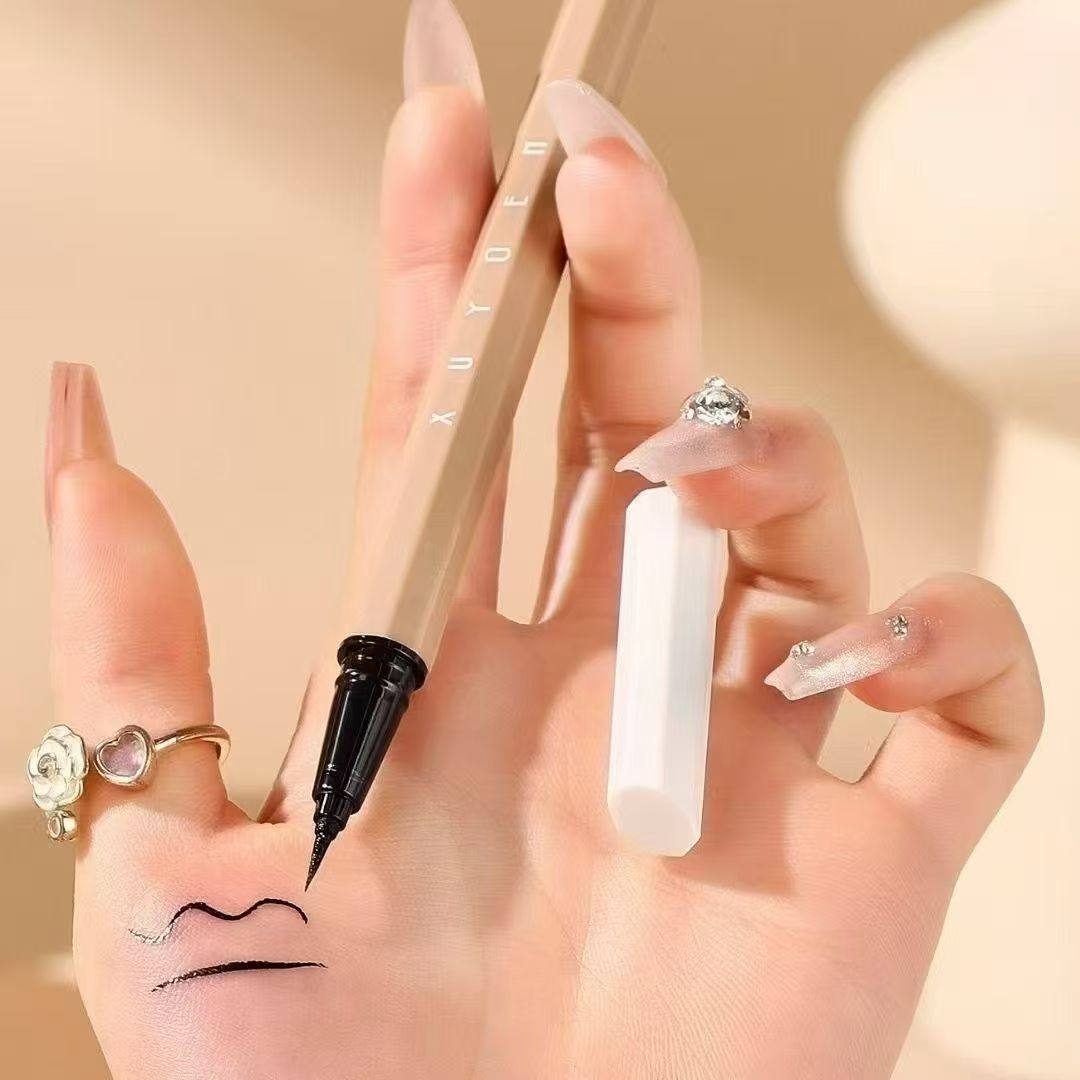 夕缘八角眼线笔柔滑防汗持久防水眼线液晕染初学者学生速干正品,淘宝优惠券,粉丝福利购,淘宝优惠卷