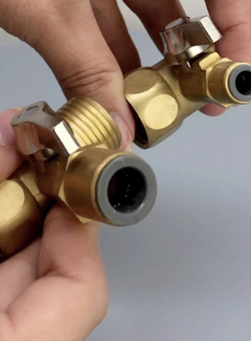 净水器进水三通蓝珍珠阀门开关