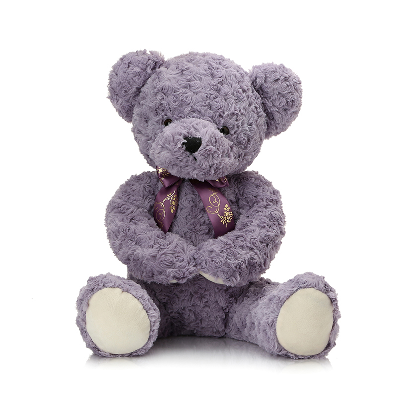 害羞熊毛绒玩具熊小熊公仔压床娃娃正品泰迪熊玩偶抱枕熊猫玩偶女 - 图1