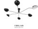 Nordic creative personality claw lamp clothing store studio duckbill room living room restaurant spider retractable chandelier