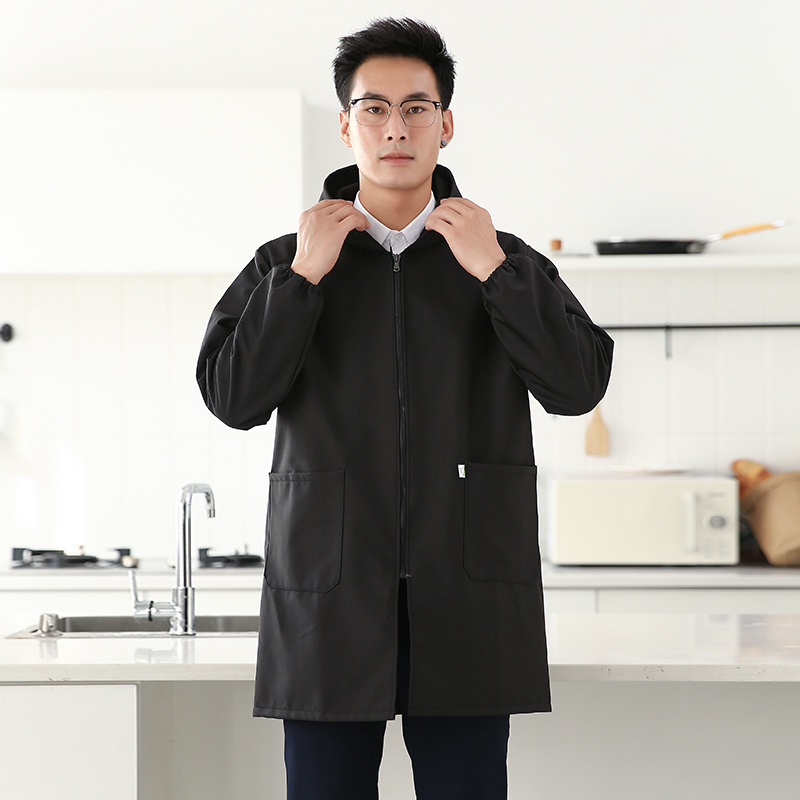 加绒罩衣大人男护衣工作服防水防油加厚2025新款厨房围裙定制冬季,淘宝优惠券,粉丝福利购,淘宝优惠卷