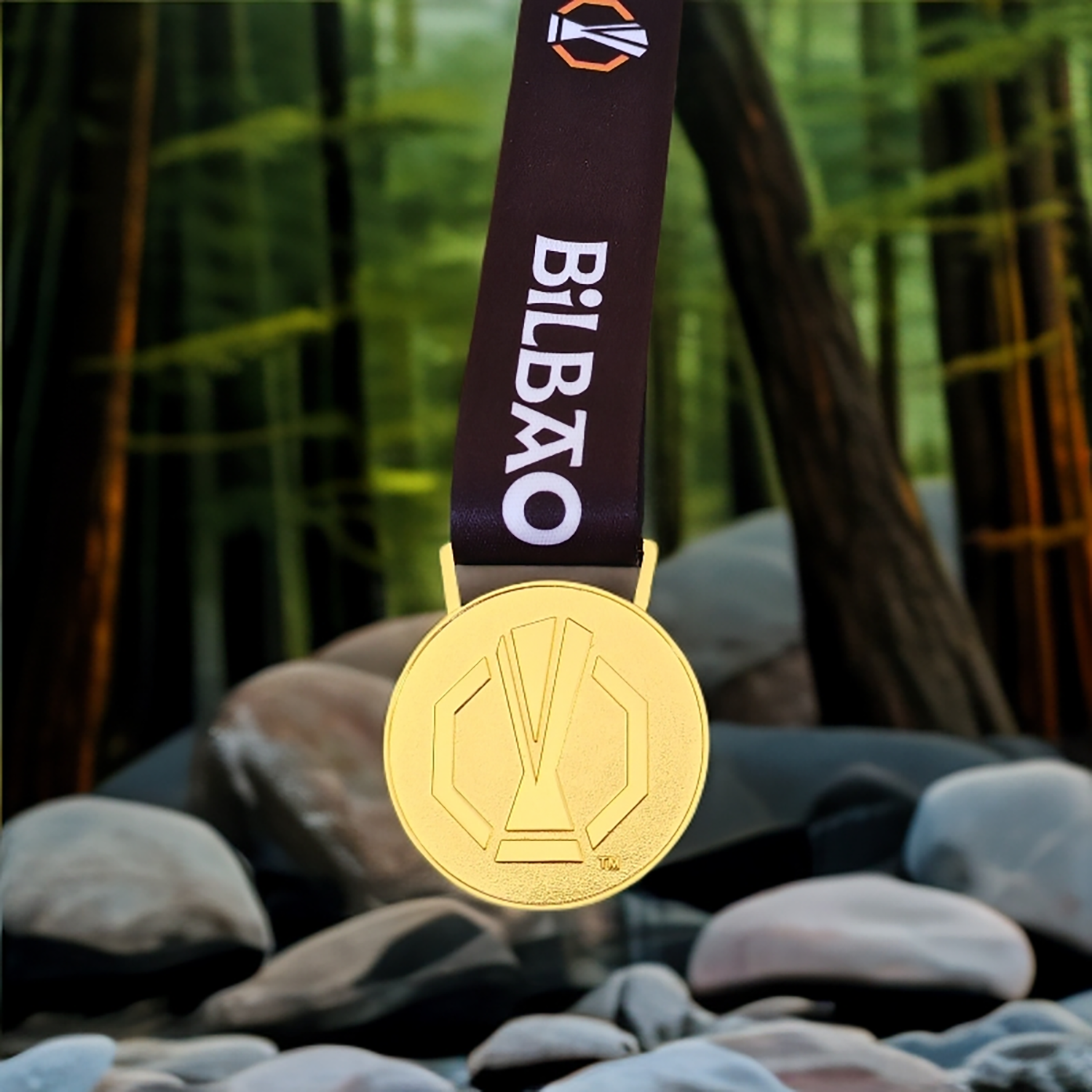 现货2025热刺VS曼联 孙兴慜 欧联杯收藏留念金属挂牌球迷纪念奖牌 - 图0