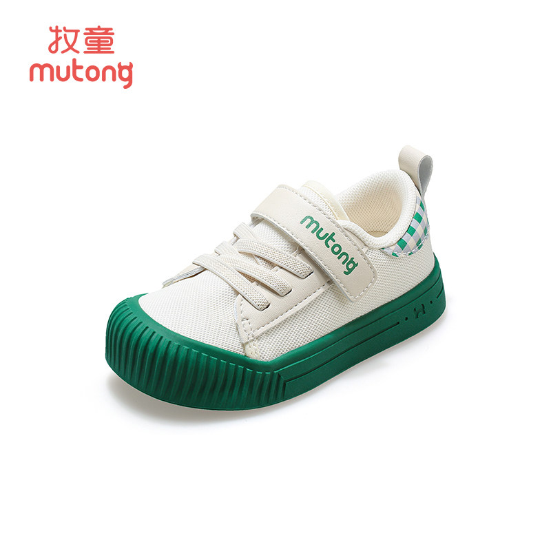 牧童儿童帆布鞋春秋男童鞋网面幼儿园室内鞋女宝宝鞋子休闲小白鞋,淘宝优惠券,粉丝福利购,淘宝优惠卷