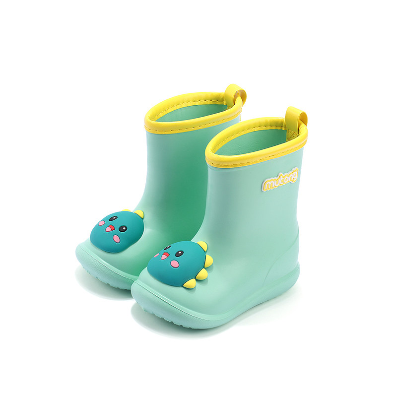 牧童小恐龙儿童雨鞋男童踩水软底雨靴女童轻便幼儿园小宝宝防水鞋,淘宝优惠券,粉丝福利购,淘宝优惠卷