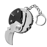 Металлические универсальные монеты, маленький брелок, складной нож