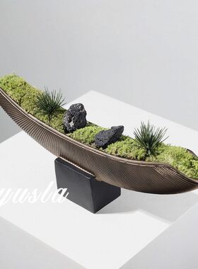 电视柜中法式复古摆件摆件树脂