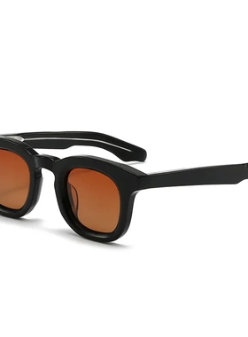 2026年新款板材2402复古方圆形太阳镜跨境潮流墨镜男女时尚太阳镜