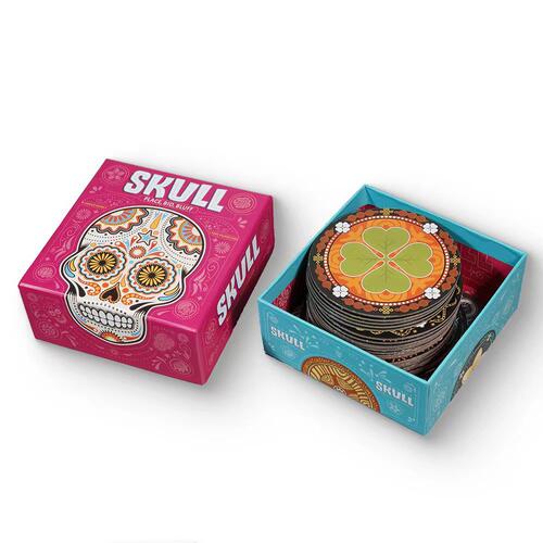 SKULL玫瑰与骷髅牌桌游毛线吹牛猜测策略博弈运气成人聚会游戏 - 图2