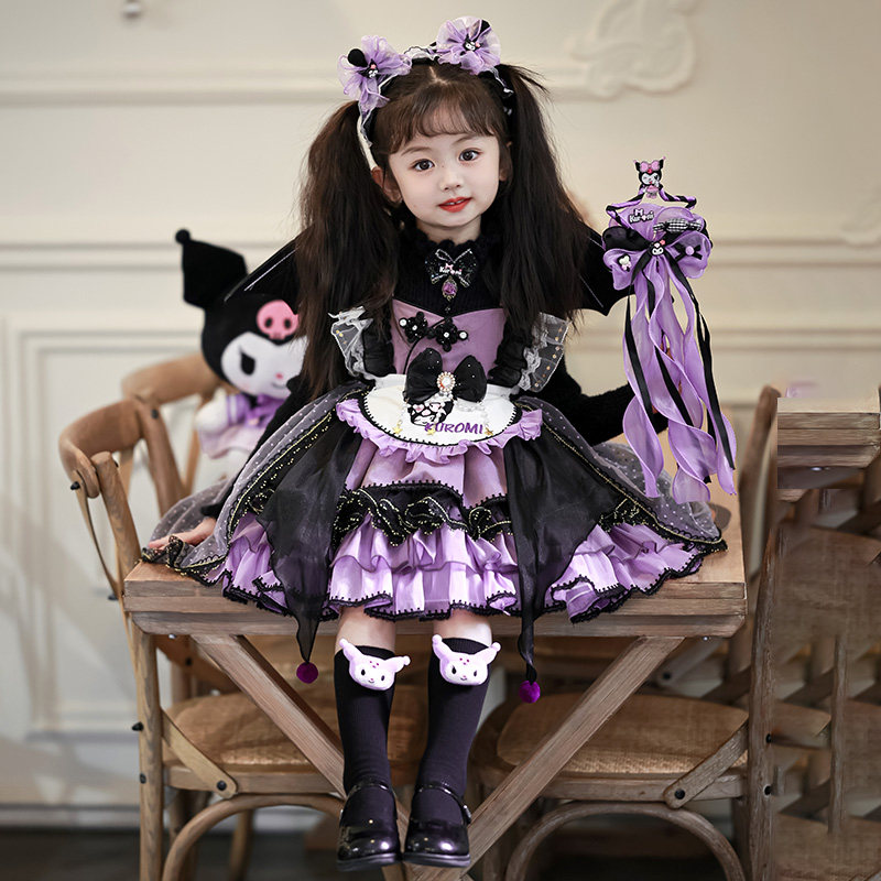 女童库洛米洛丽塔连衣裙秋冬lolita生日公主裙女宝重工cos礼服裙7,淘宝优惠券,粉丝福利购,淘宝优惠卷