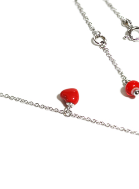 首饰ifu原创品牌糖果色爱心手链