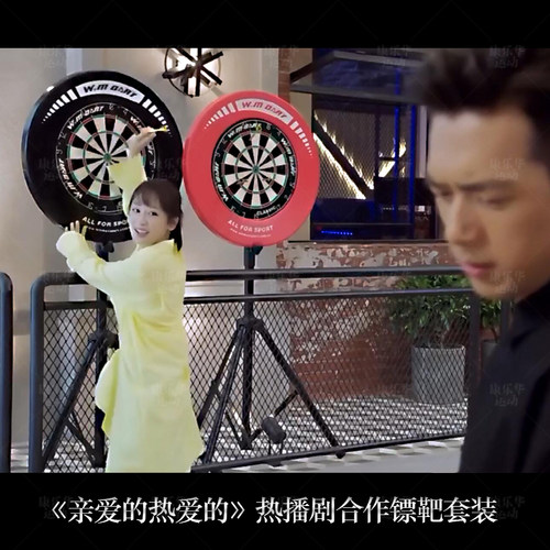 WIN.MAX飞镖盘套装专业比赛家用健身飞标18寸超耐扎剑麻飞镖靶 - 图2