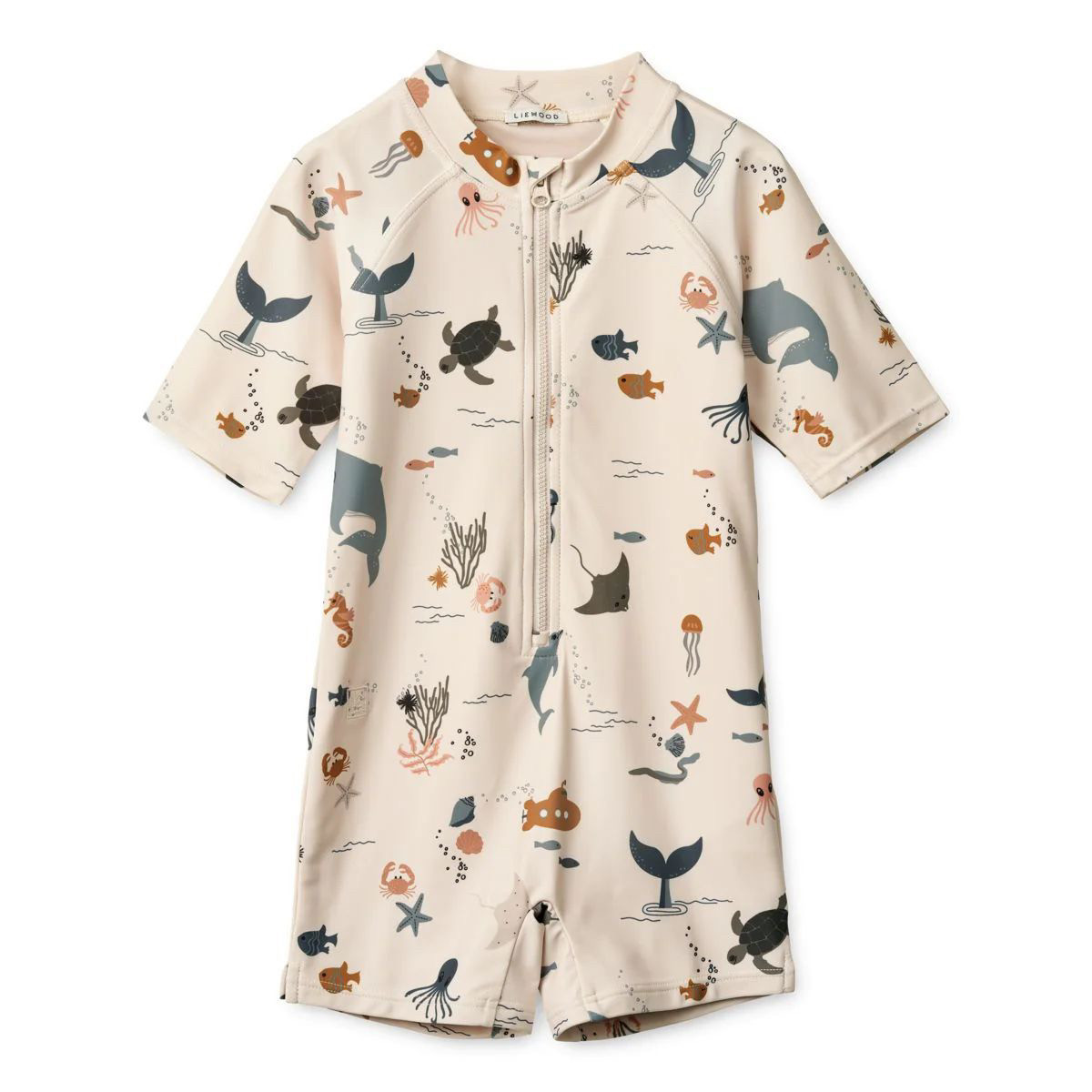 2025夏季LI系列儿童长袖连体泳装度假男女童防晒泳衣沙滩裤套装,淘宝优惠券,粉丝福利购,淘宝优惠卷