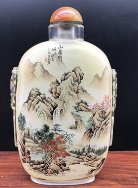 诚信内画鼻烟壶瓶内画外事商务