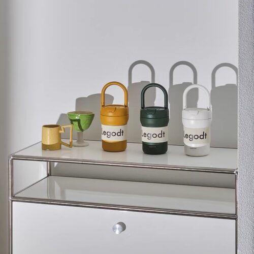 韩国直邮odense联名legodt手提保温杯不锈钢杯水杯咖啡杯随行杯子 - 图1