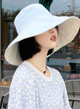 渔夫帽简约女春夏秋可凹造型防晒