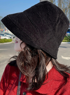 平顶出游简约女春秋冬帽子