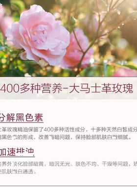 捷克菠丹妮玫瑰小黄瓜精油手工皂 新鲜玫瑰花洁面不含添加剂 125g