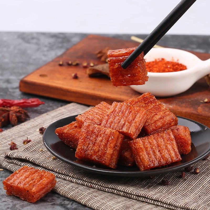 开小差花椒素大刀肉网红辣条200g独立包装休闲零食香辣食品,淘宝优惠券,粉丝福利购,淘宝优惠卷