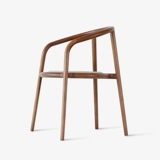 Новый китайский стул с твердым деревом стул простые поручни. Повседневная чайная дизайнер дизайнер дизайнер Alien Modern Chines