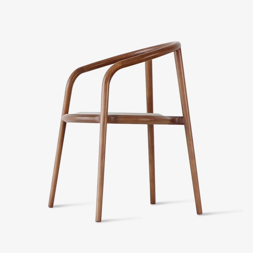 Новый китайский стул с твердым деревом стул простые поручни. Повседневная чайная дизайнер дизайнер дизайнер Alien Modern Chines