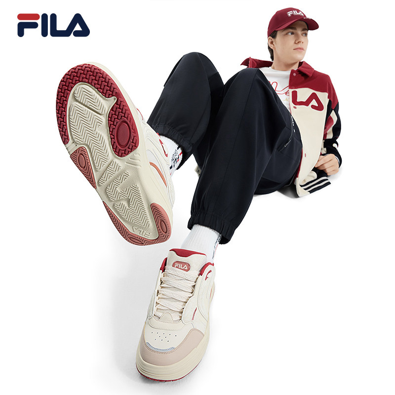 【易烊千玺同款】FILA斐乐板鞋VIBE律动鞋2025春季新年休闲鞋男,淘宝优惠券,粉丝福利购,淘宝优惠卷