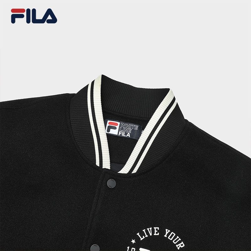 FILA 斐乐官方情侣款梭织外套秋休闲宽松新雪丽棉棒球服男女夹克,淘宝优惠券,粉丝福利购,淘宝优惠卷