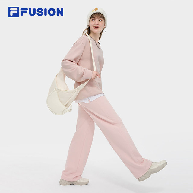 FILAFUSION Fila ຍີ່ຫໍ້ trendy knitted pullover