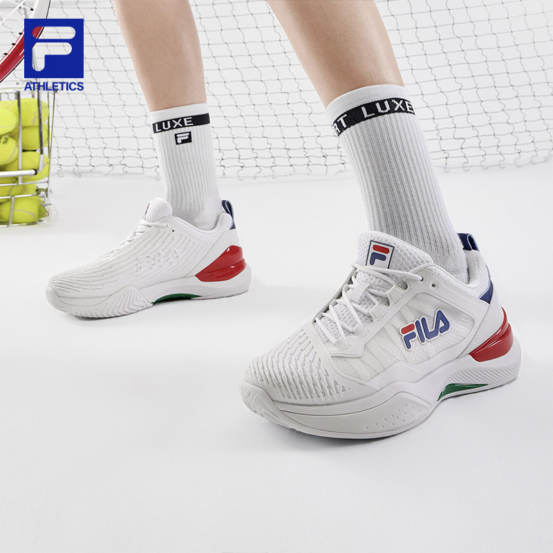 FILA 斐乐官方SPEED SERVE女鞋性能网球鞋2023秋新款综训鞋运动鞋 - 图0