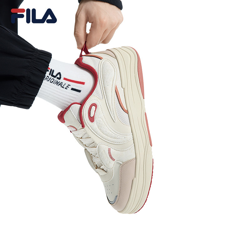 【易烊千玺同款】FILA斐乐板鞋VIBE律动鞋2025春季新年休闲鞋男,淘宝优惠券,粉丝福利购,淘宝优惠卷