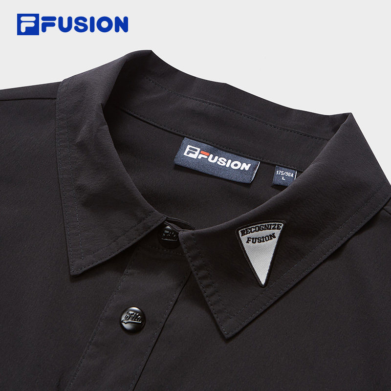 FILA FUSION斐乐潮牌男子针织短袖POLO衫2024秋新款休闲基础上衣,淘宝优惠券,粉丝福利购,淘宝优惠卷