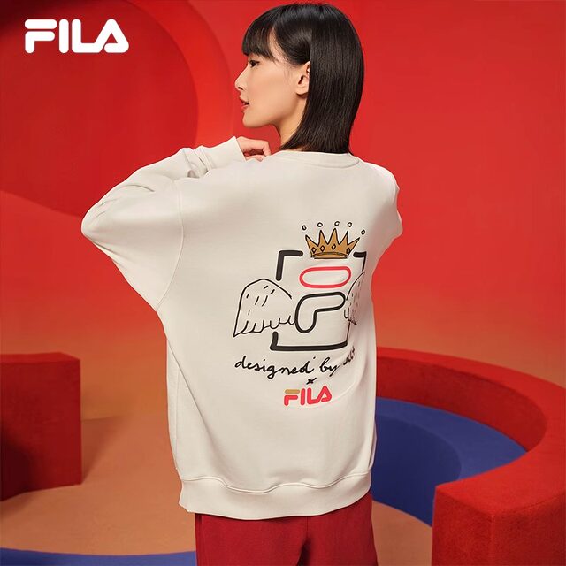 FILA unisex knitted pullover
