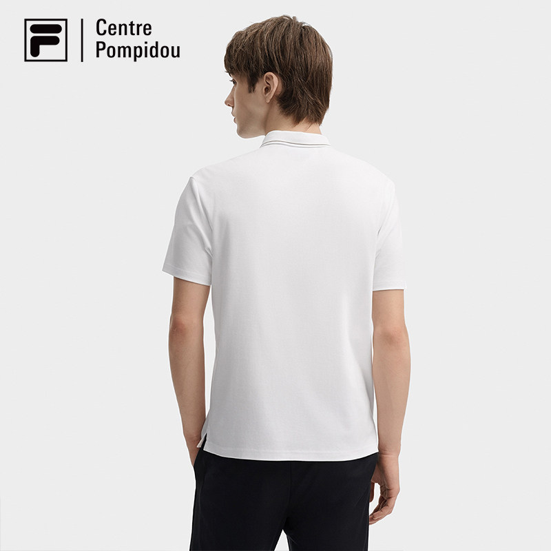 FILA 斐乐官方男子针织短袖POLO衫2024秋季新款时尚休闲纯棉上衣,淘宝优惠券,粉丝福利购,淘宝优惠卷