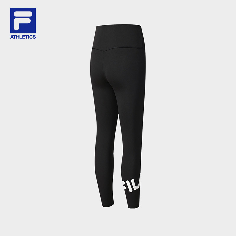 FILA 斐乐官方女士针织打底裤2025冬季新款健身运动瑜伽裤紧身裤,淘宝优惠券,粉丝福利购,淘宝优惠卷