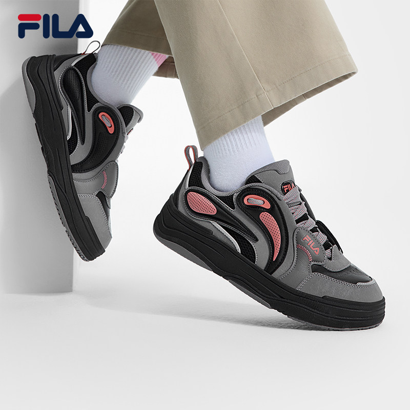 FILA 斐乐官方女鞋VIBE复古板鞋2025春新款律动鞋时尚休闲运动鞋,淘宝优惠券,粉丝福利购,淘宝优惠卷