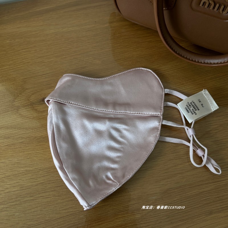 软骨支撑~100%桑蚕丝医美防晒口罩真丝防紫外线护眼角遮阳立体夏 - 图2