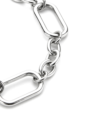 GUUKA潮牌不锈钢手链女2025年新款 情侣时尚简约古巴链轻奢小众