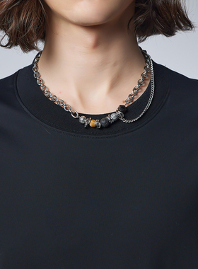 GUUKA潮牌不锈钢项链2025新款