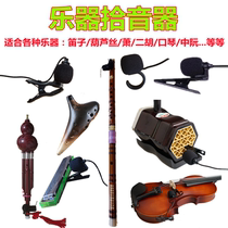 Cucurbit Flute 2 Hu flute Harmonica Harmonica Chinese Zheng Xiaozhong Ruan Musical Instrument Megaphone Sound Pickup Microphone Microphone microphone